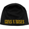Guns N' Roses 'Text Logo' (Black) Beanie Hat