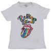 The Rolling Stones 'Tie Dye Tongue' (White) T-Shirt