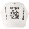 Nirvana 'Incesticide' (White) Long Sleeve Shirt