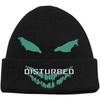 Disturbed 'Green Face' (Black) Beanie Hat