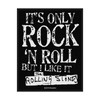 The Rolling Stones 'It's Only Rock N' Roll' Patch