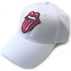 The Rolling Stones 'Classic Tongue' (White) Baseball Cap