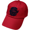 The Rolling Stones 'Vintage 70s Logo' (Maroon) Baseball Cap