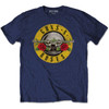 Guns N' Roses 'Classic Logo' (Navy) Kids T-Shirt