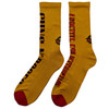 Guns N' Roses 'Appetite for Destruction' (Yellow) Socks (One Size = UK 7-11)