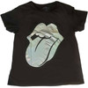 The Rolling Stones 'Foil Tongue' (Black) T-Shirt