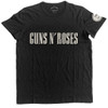 Guns N' Roses 'Logo & Bullet Circle' (Black) T-Shirt