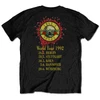 Guns N' Roses 'Use Your Illusion World Tour' (Black) T-Shirt