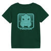 Pokémon 'Bulbasaur Retro Arcade' (Green) Kids T-Shirt