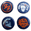 Foo Fighters 'Logos' Button Badge Pack