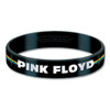 Pink Floyd 'Logo & Pulse' Gummy Wristband