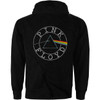 Pink Floyd 'Circle Logo' (Black) Womens Zip Up Hoodie