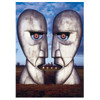 Pink Floyd 'Division Bell Metal Heads' Postcard