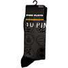 Pink Floyd 'Later Years' (Grey) Socks (One Size = UK 7-11)