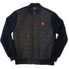 The Rolling Stones 'Classic Tongue' (Black) Quilted Jacket