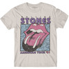 The Rolling Stones 'American Tour Map' (Natural) T-Shirt