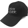 Alice Cooper 'Sonic Silver Dripping Logo' (Black) Baseball Cap