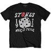 The Rolling Stones 'Dice Tour 72' (Black) T-Shirt