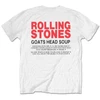 The Rolling Stones 'Goat Head Soup Tracklist' (White) T-Shirt Back
