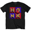 The Rolling Stones 'Honk Album Tracklist' (Black) T-Shirt Front