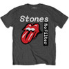 The Rolling Stones 'No Filter Text' (Grey) T-Shirt