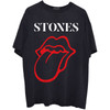 The Rolling Stones 'Sixty Classic Vintage Tongue' (Black) T-Shirt