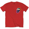 The Rolling Stones 'Sixty Gradient Text' (Red) T-Shirt Front