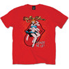 The Rolling Stones 'Start Me Up' (Red) T-Shirt