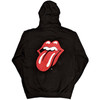 The Rolling Stones 'Classic Tongue' (Black) Zip Up Hoodie Back