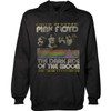 Pink Floyd 'Retro Stripes' (Black) Pull Over Hoodie
