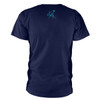 Pink Floyd 'First In Space Vignette' (Navy) T-Shirt