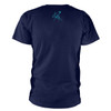 Pink Floyd 'First In Space Vignette' (Navy) T-Shirt