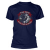 Pink Floyd 'First In Space Vignette' (Navy) T-Shirt