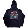 Alice In Chains 'Totem Fish' (Navy) Pull Over Hoodie