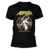 Anthrax 'Spreading The Disease Tracklist' (Black) T-Shirt