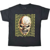 Iron Maiden 'Big Trooper Head' (Black) Kids T-Shirt