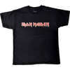 Iron Maiden 'Red Logo' (Black) Kids T-Shirt