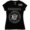 Ramones 'Presidential Seal Diamante' (Black) Womens Fitted T-Shirt