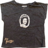Sex Pistols 'God Save The Queen' (Dye Wash) Womens Crop Top