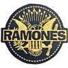 Ramones 'Gold Seal' (Iron On) Patch