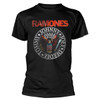 Ramones 'Vintage Eagle Seal' (Black) T-Shirt