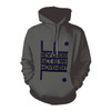 New Order 'Movement' (Grey) Pull Over Hoodie