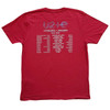 U2 'I+E 2018 Tour Dates' (Maroon) T-Shirt