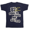 U2 'I+E Paris Event 2015' (Navy) T-Shirt