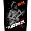 AC/DC '74 Jailbreak' Back Patch