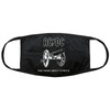 AC/DC 'About To Rock' (Black) Face Mask