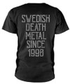At The Gates 'Swedish Death Metal' (Black) T-Shirt Back