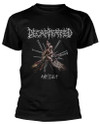 Decapitated 'Anticult' (Black) T-Shirt Front