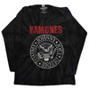 Ramones 'Presidential Seal' (Dip-Dye) Long Sleeve Shirt