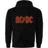 AC/DC 'Logo' (Black) Womens Zip Up Hoodie